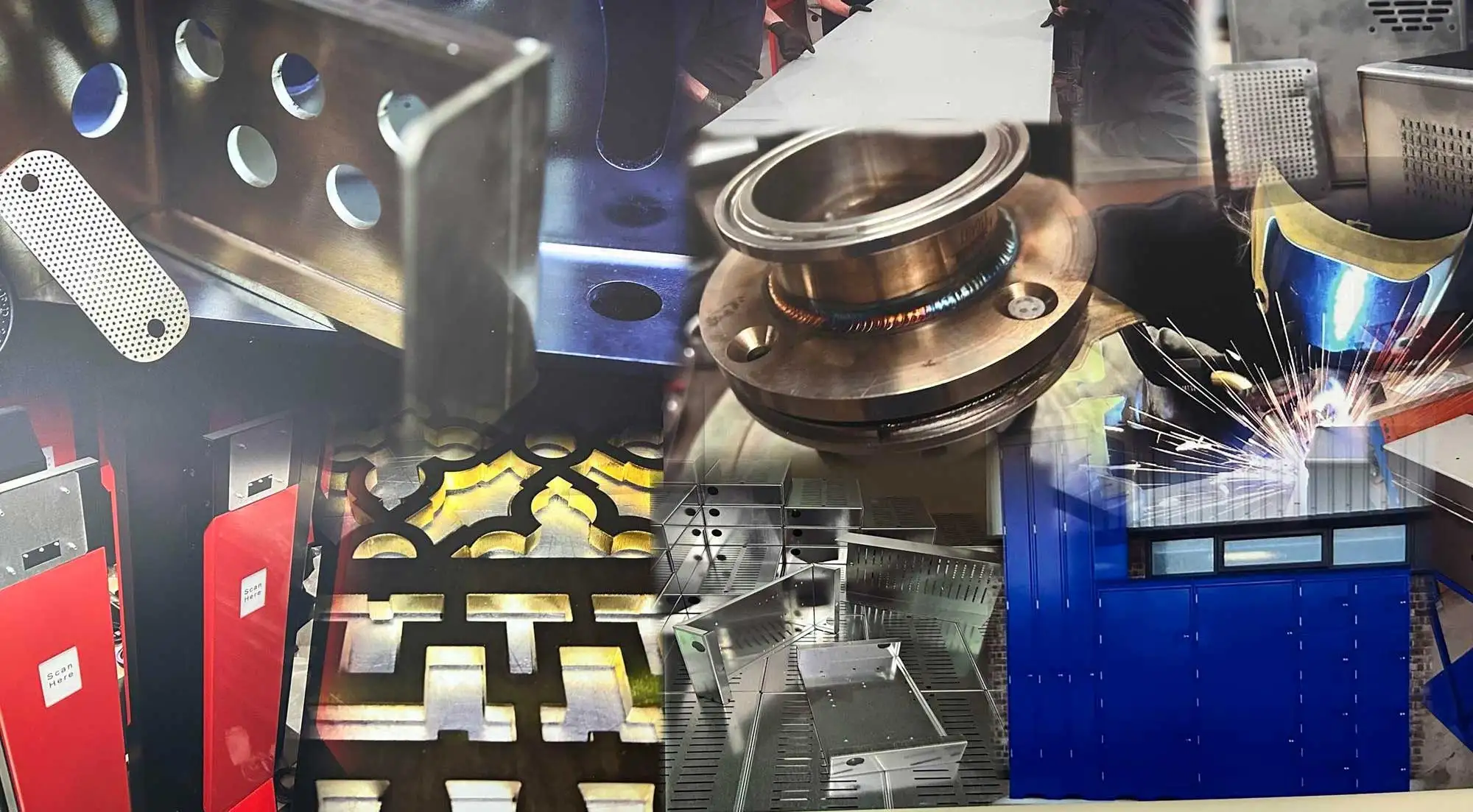 Sheet metal fabrication and laser cutting work at Wheeler Fabrications, Birmingham