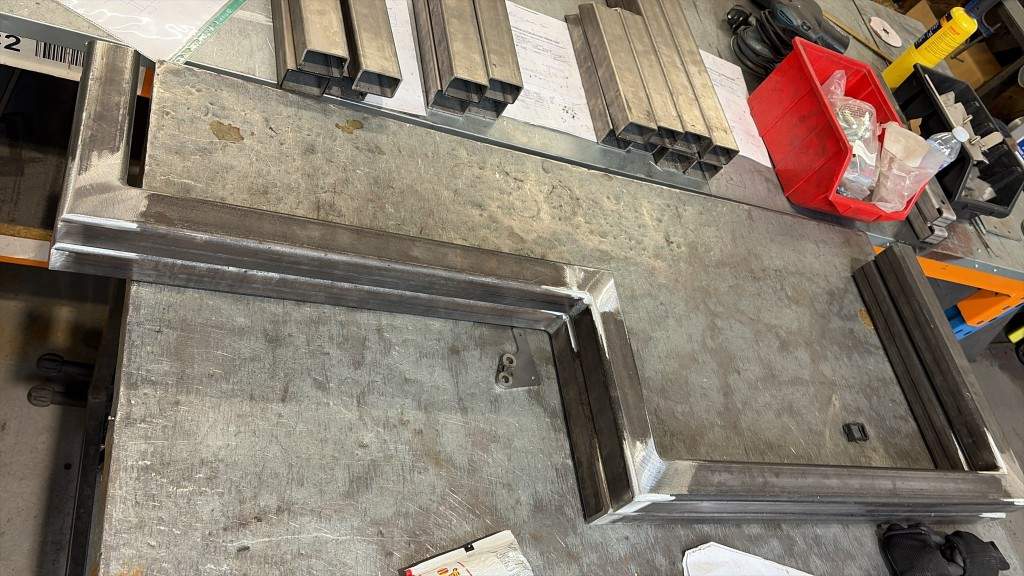 Garden Pond Staircase at Wheeler Fabrications, Birmingham