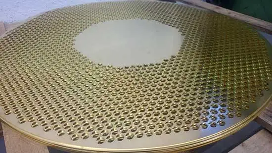 Large Brass Baffles