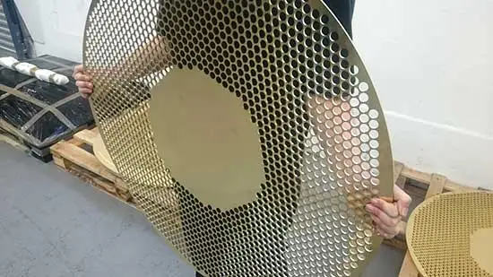 Large Brass Baffles - photo 2