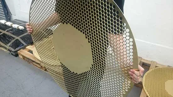 Large Brass Baffles - photo 2